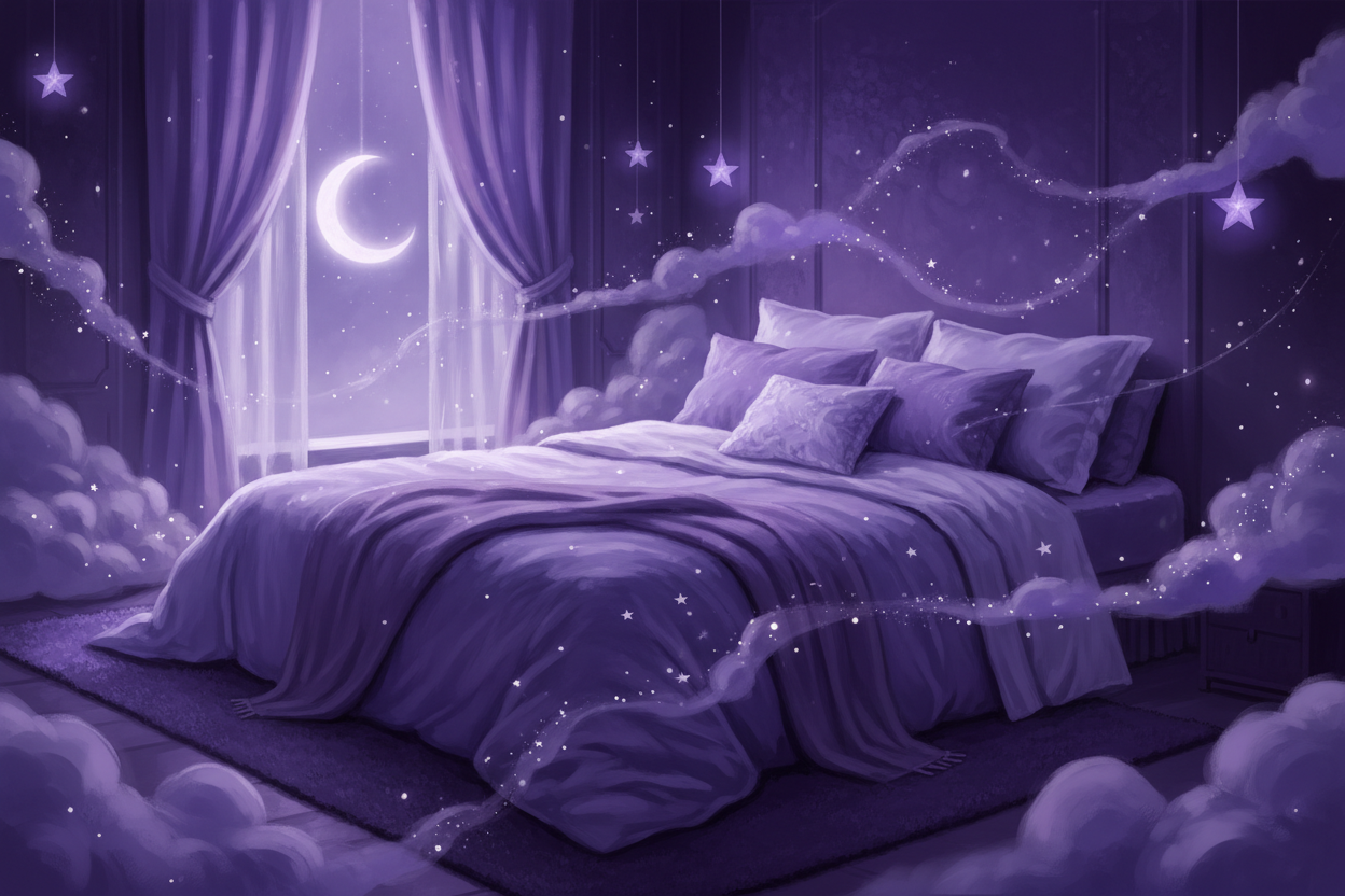 dreamy bed room image