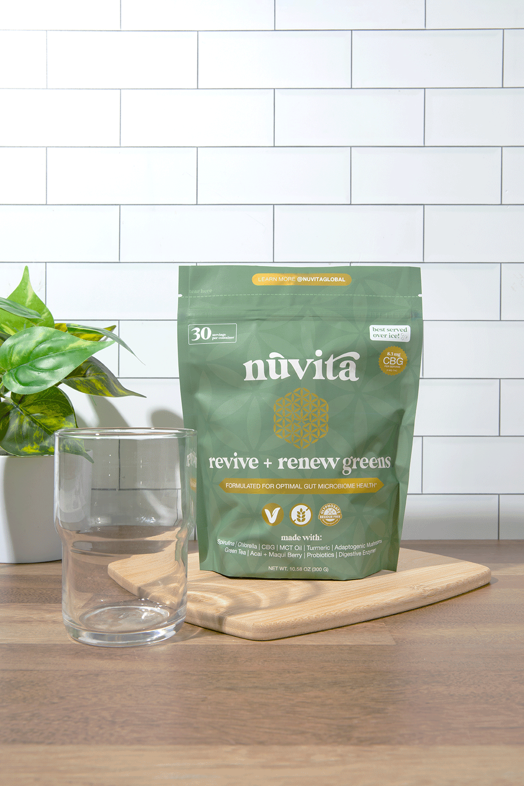 Revive & Renew Greens with CBG (Full Retail $109.99)