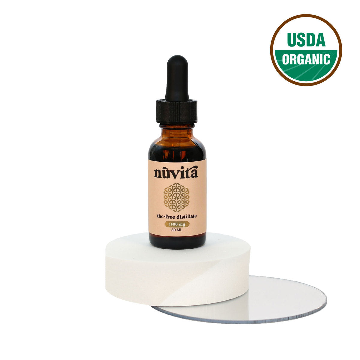 Organic Broad Spectrum CBD Oil - THC Free