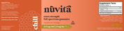 Nuvita Chill gummies supplement label