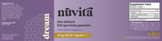 Nuvita Dream gummies supplement label