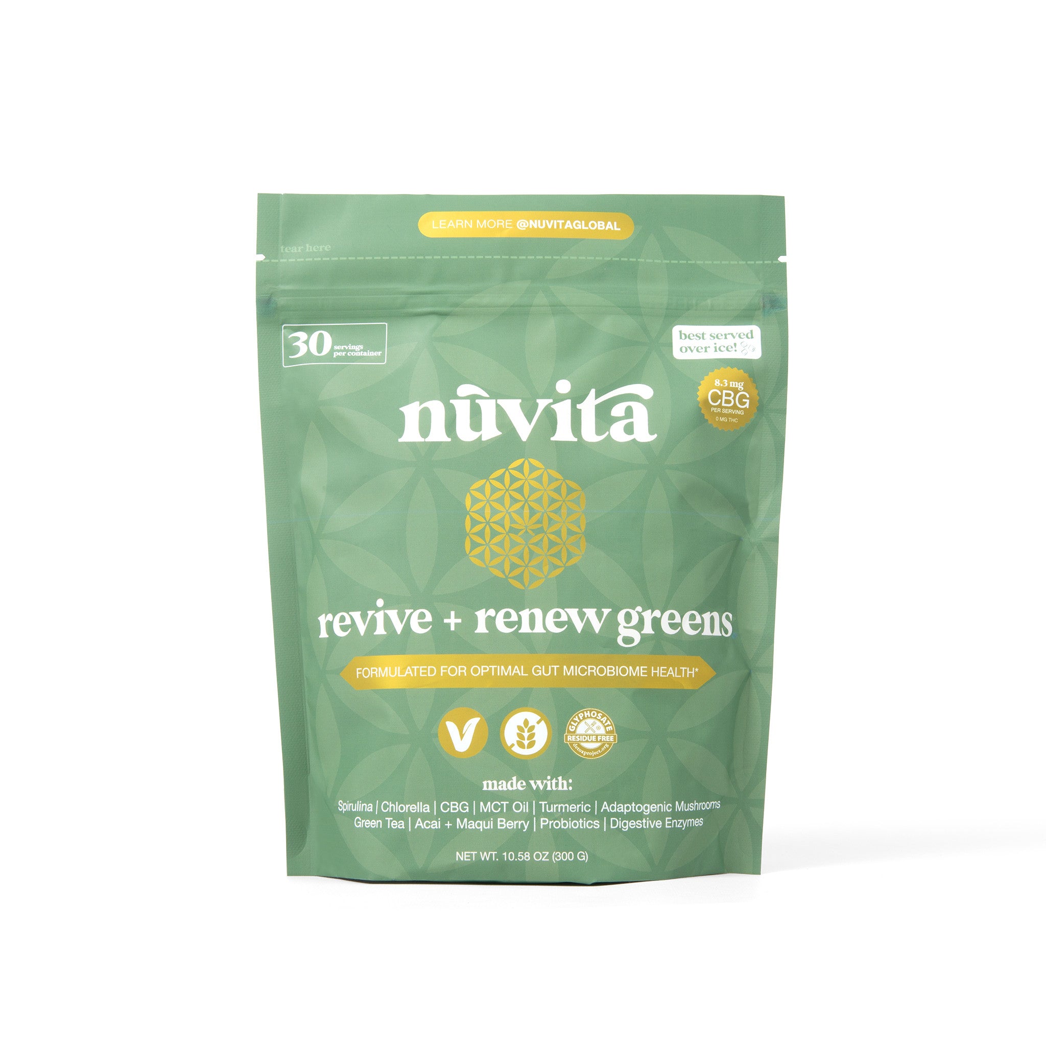 Original Revive + Renew Greens (with CBG) (Full Retail $109.99)